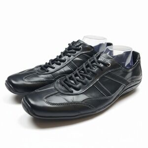 Stacy Adams Men's 11M‎ Black Leather Driving Shoes Casual Lace Up